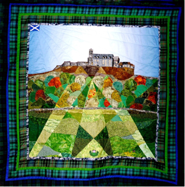 Quilt of Stirling Castle below the Scottish Salter