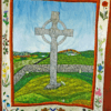 Quilt of the High Cross at Kildalton Abbey on the Isle of Mull