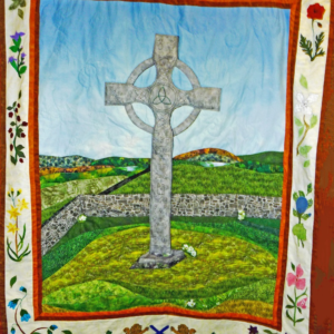 Quilt of the High Cross at Kildalton Abbey on the Isle of Mull