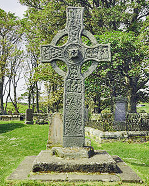 High Cross from the kirkyard at Kildalton Abbey