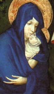 Madonna and child tryptich by Melchior Broederlam