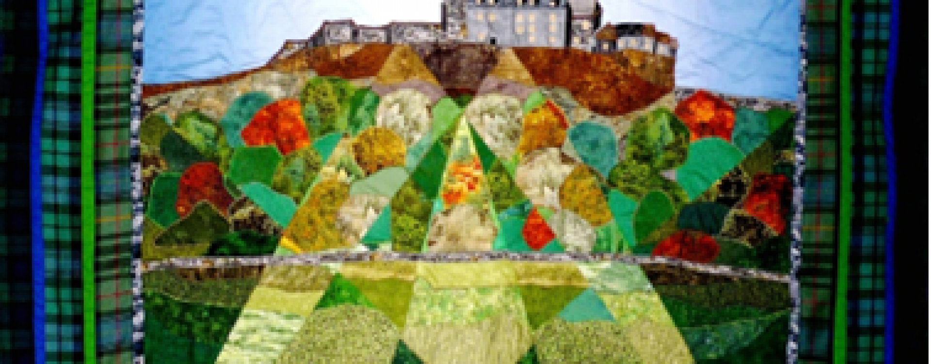 Quilt of Stirling Castle below the Scottish Salter